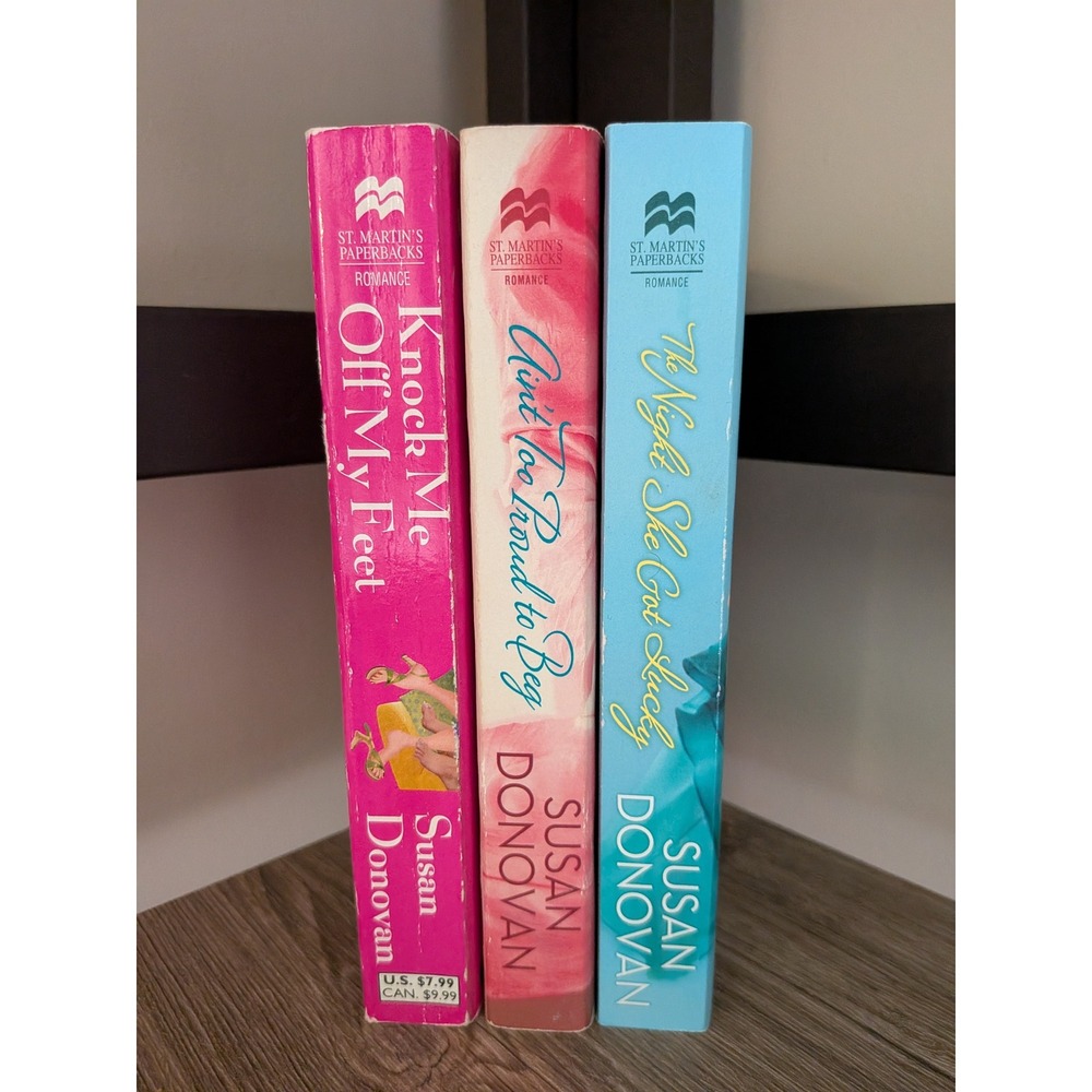Susan Donovan Dog Walkers‎ Series Lot 3 Books Romance Bundle